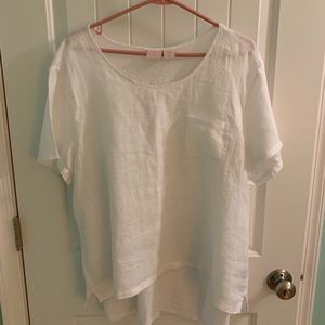 St. Tropez West Linen Top